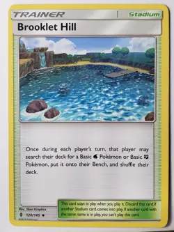 Brooklet Hill 120/145 VLP / NM - Guardians Rising Pokemon Card $2 Combined Ship - Image 1