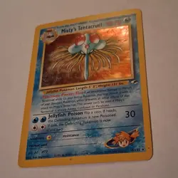 Pokemon Misty's Tentacruel Gym Challenge 10/132 Holo Rare 70HP English TCG Card - Image 2