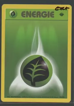 Pflanzen-Energie 1. Edition | Basis Set 99/102 | Pokemon Karte DE EXC+ Base Set - Image 1