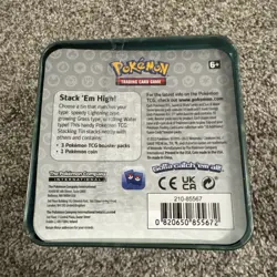 2022 Pokemon TCG Stacking Tin Sealed - Grass Type - 3 Packs - Image 5