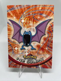 #42 Golbat Topps 1999 TV Animation Series Pokemon - Image 1
