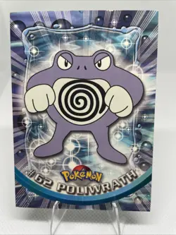 Poliwrath #62 Topps 1999 TV Animation Edition Pokemon TCG - Image 1