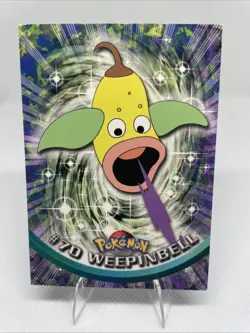 TOPPS - POKEMON - #70 WEEPINBELL - 1999 TV ANIMATION EDITION - Image 1