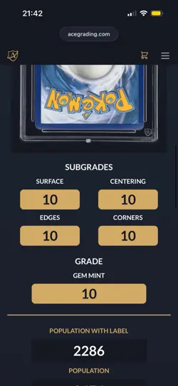 Pokemon Moltres Zapdos & Articuno GX Hidden Fates SM210 Promo Ace 10 PERFECT SUB - Image 3