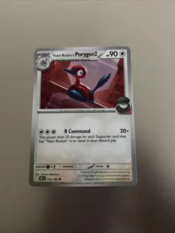 Pokemon TCG: SV10: Destined Rivals -Team Rocket’s Porygons #153-155/182 - Image 5