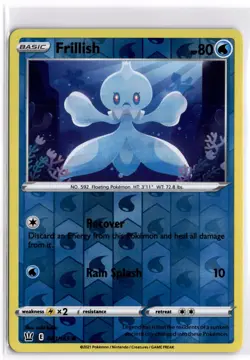 Pokemon TCG Frillish 041/163 Swsh05: Battle Styles Reverse Holo - Image 1
