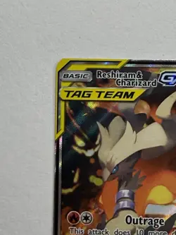 Pokemon TCG - Reshiram & Charizard GX SM201 Sun & Moon Promo Ultra Rare - Image 3