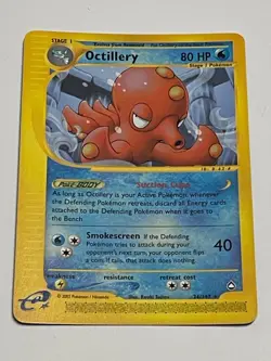 Pokemon 2002 Aquapolis - Octillery - Non-Holo Rare - NM - 26/147 - Image 1