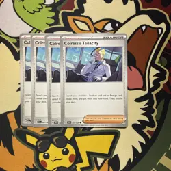 [4x Playset] Colress's Tenacity (057/064) - SV: Shrouded Fable - Pokemon TCG - Image 1