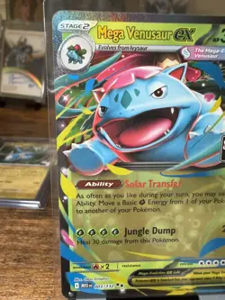 Pokemon Prize Pack Series 8 MEGA VENUSAUR ex NM 💎 - Image 4