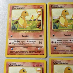 Lot Of 3x 1999 Pokemon TCG Charmander Base Set 46/102 Regular - Image 2