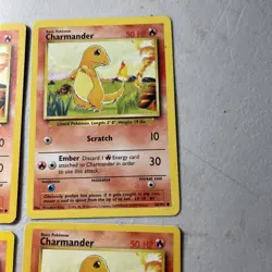 Lot Of 3x 1999 Pokemon TCG Charmander Base Set 46/102 Regular - Image 3