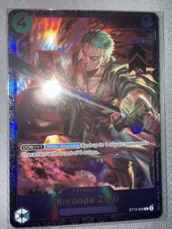 Roronoa Zoro (Treasure Cup 2024) ST12-008 One Piece Promotion Cards Foil - Image 1