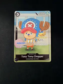 Tony Tony.Chopper P-065 Promo P One Piece TCG Card Game CS Championship 25-26 - Image 1