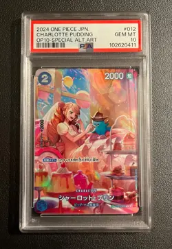 PSA 10- Charlotte Pudding - ST12 012 SP OP10 - Japanese One Piece - Royal Blood - Image 1