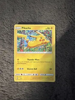 Pokemon Pikachu TCG Holo Card Promo 5/12 McDonald's - Image 1