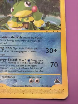 Politoed 25/144 Skyridge Regular Finish Vintage E-Reader Pokemon Card - Image 5
