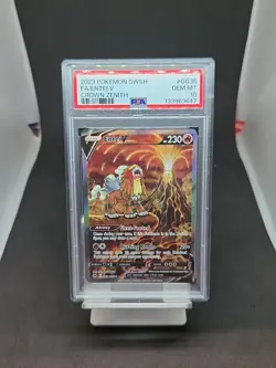 Entei V GG36/GG70 - Crown Zenith - PSA - Pokemon Card (Equiv. CGC BGS) - Image 1