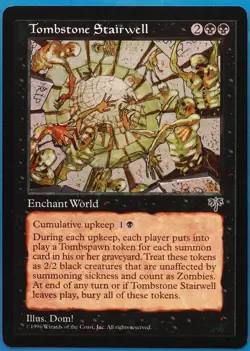 Tombstone Stairwell Mirage NM (Reserved List MTG Magic Card) (510315) ABUGames - Image 1