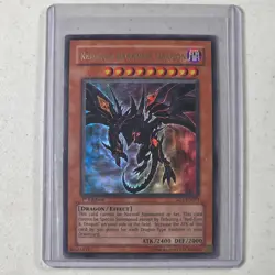Red-Eyes Darkness Dragon SD1-EN001 Ultra Rare 1st Edition Yu-Gi-Oh! TCG Card NM - Image 1