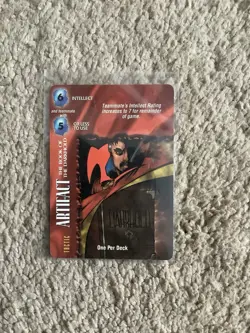 Classic Overpower Card Game Book of The Darkhold Very Rare Mint Condition - Image 1