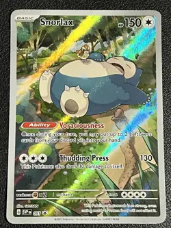 Pokemon TCG Snorlax SV Black Star Promo Card #51 NM Condition - Image 1