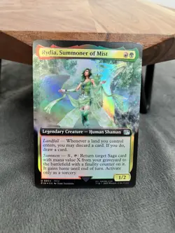 Rydia, Summoner of Mist Extended Art FOIL MTG FIN 0504 NM Final Fantasy - Image 1