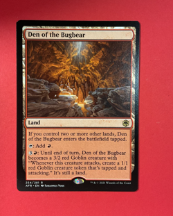 Den of the Bugbear - Adventures in the Forgotten Realms - MAGIC THE GATHERING - Image 1