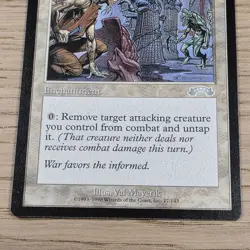 MTG - Reconnaissance - LP Uncommon #17 (Exodus 1998) - Image 3