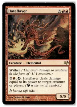 MTG Hateflayer - Eventide Moderately Played English - Image 1