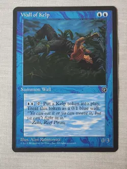 NM Wall of Kelp Homelands Mtg Magic the Gathering - Image 1