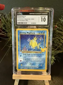 Shining Magikarp Holo Celebrations 2021 Pokemon Card #66 Neo Revelation CGC 10 - Image 1