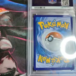 2016 POKEMON XY EVOLUTIONS #103 FULL ART/MEWTWO EX PSA 8 - Image 4