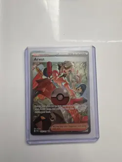 Pokemon TCG Arven Paldean Fates Special Illustration Rare 235/091 - Image 1