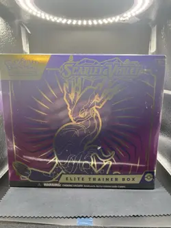 Nintendo Pokemon TCG Scarlet & Violet Elite Trainer Box ETB - Sealed Miraidon 820650853418 - Image 1