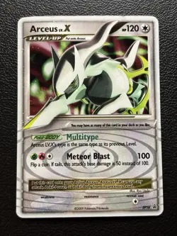 Arceus LV. X DP56 - MP - Pokemon Diamond and Pearl Black Star Promo - Image 1