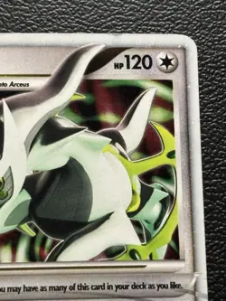 Arceus LV. X DP56 - MP - Pokemon Diamond and Pearl Black Star Promo - Image 2