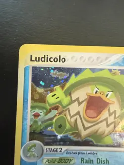 Pokemon TCG Ludicolo EX Sandstorm Holo Rare 7/100 LP- - Image 4