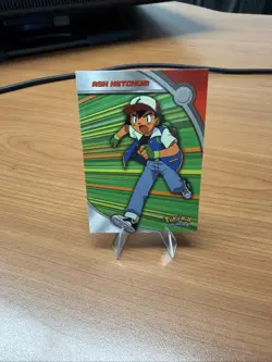 Pokemon 2000 Topps TV Animation Edition Ash Ketchum HV1 - Image 1