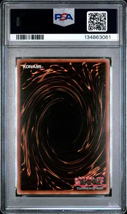 2003 YU-GI-OH! LON-LABYRINTH OF NIGHTMARE 1ST ED #005 HUMANOID WORM DRAKE PSA 7 - Image 2