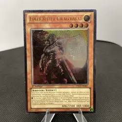 Yugioh Edler Ritter Gwalchavad LTGY-DE081 1. Auflage Ultimate Rare LP/PL - Image 2
