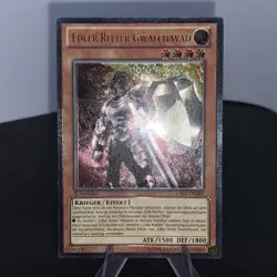 Yugioh Edler Ritter Gwalchavad LTGY-DE081 1. Auflage Ultimate Rare LP/PL - Image 3