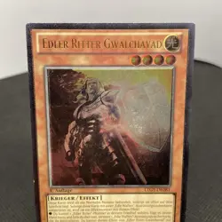 Yugioh Edler Ritter Gwalchavad LTGY-DE081 1. Auflage Ultimate Rare LP/PL - Image 4