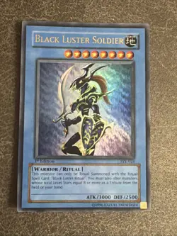 Black Luster Soldier SYE-024 Starter Deck: Yugi Evolution 1st Edition, EX/NM - Image 1