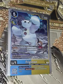 Digimon Card Game Frigimon Rare Chain of Liberation EX8-022 R NM - Image 1