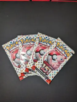 Pokemon Trading Card Game Scarlet & Violet 151 Booster Pack Set of 4 - Image 1