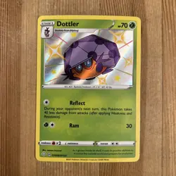 Dottler - SV008/SV122 - Pokemon Shining Fates Sword Shield Shiny Rare Card NM - Image 1