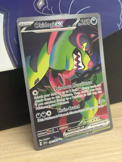 Pokemon TCG Okidogi EX Shrouded Fable Special Illustration Rare Card 090/064 - Image 4