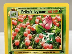 Erika's Ivysaur 41/132 Gym Challenge Pokemon Card 1st Edition - VLP - Image 3
