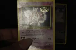 Pokemon Card Lot MP-HP Black Star Promo Mewtwo #3 And Mew 111/110 DVD Promo - Image 4